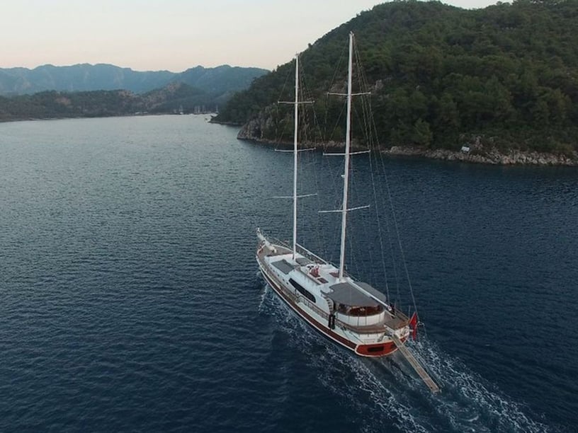 Bozburun Caicco cabina 6  cuccette 12  12  ospiti 34 m Numero dell'inserzione: #10045 2