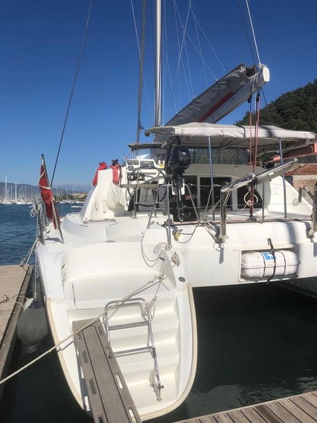 Fethiye Catamaran Cabine 5  Couchettes 8  Invités 10  11.55 m Numéro de l'annonce: #10081 5