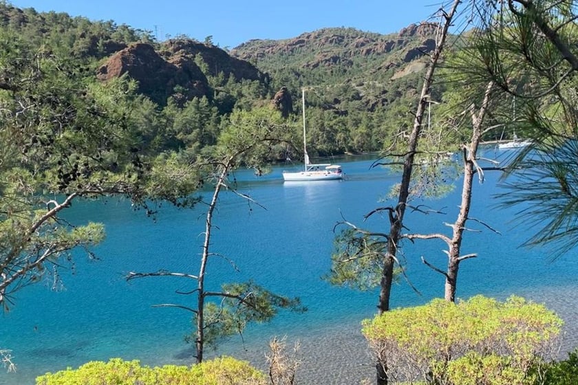 Marmaris Yelkenli 3 kabin Konaklama 6 kişi Seyir 6 kişi 49 ft İlan No: #10097 2