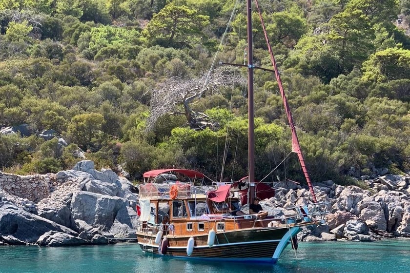 Datça Gulet   Seyir 8 kişi 13 m İlan No: #10270 2
