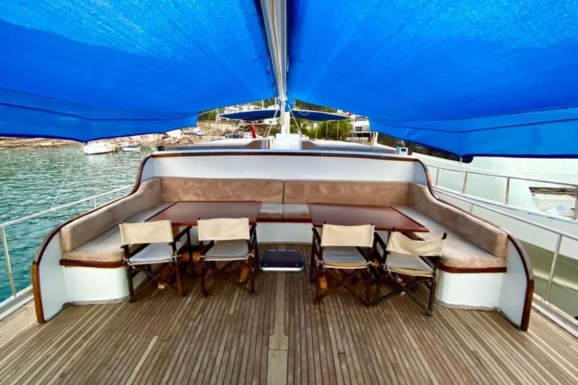 Gocek Gulet 6 cabin 12 berths 12 guests 29 m Listing Number: #10317 5