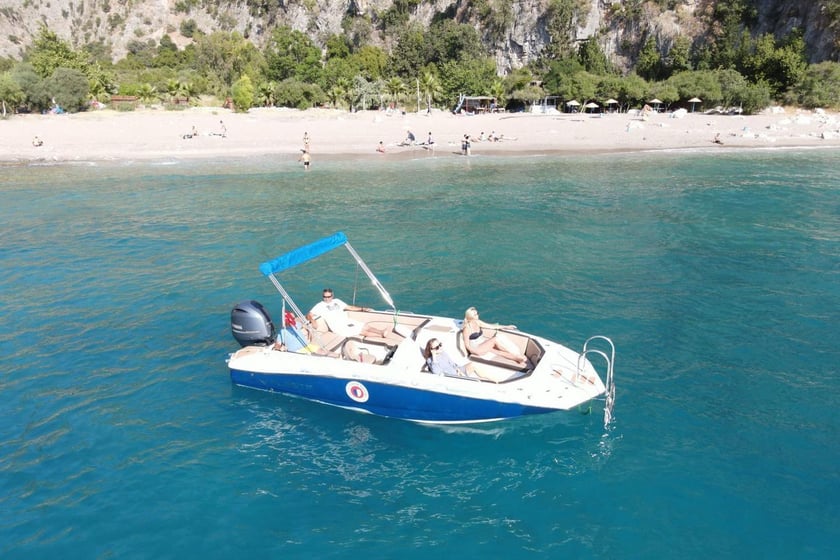 Fethiye Motorboat   6 guests 6.2 m Listing Number: #10325 4