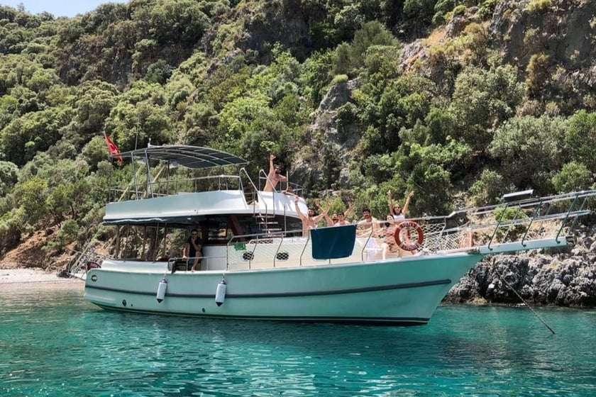 Fethiye Gulet Cabine 2   28  gasten 13.5 m Lijstnummer: #10335