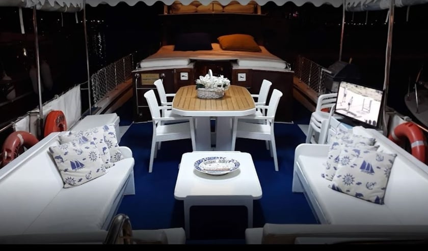 Marmaris Gulet 1 kabin  Seyir 12 kişi 13 m İlan No: #10340 5