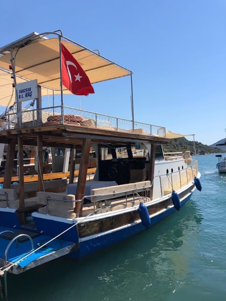 Kaş Gulet   Seyir 10 kişi 12 m İlan No: #10379 3