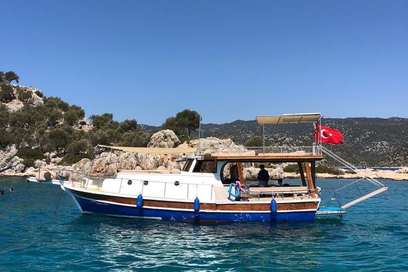 Kaş Gulet   Seyir 10 kişi 12 m İlan No: #10379