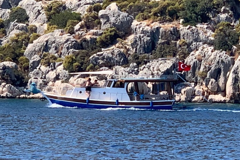 Kaş Gulet   Seyir 10 kişi 12 m İlan No: #10379 2