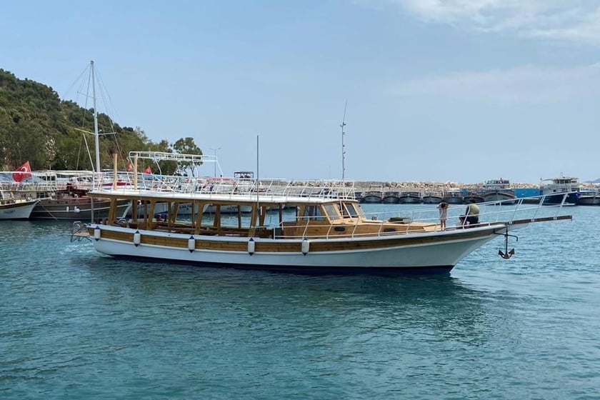 Demre Gulet   58 guests 20 m Listing Number: #10393