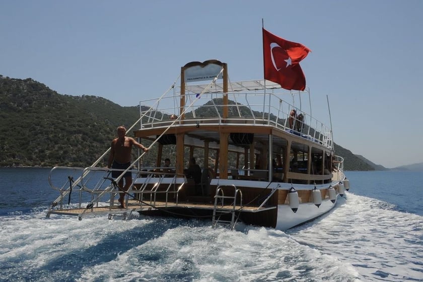 Demre Gulet   58 guests 20 m Listing Number: #10393 3