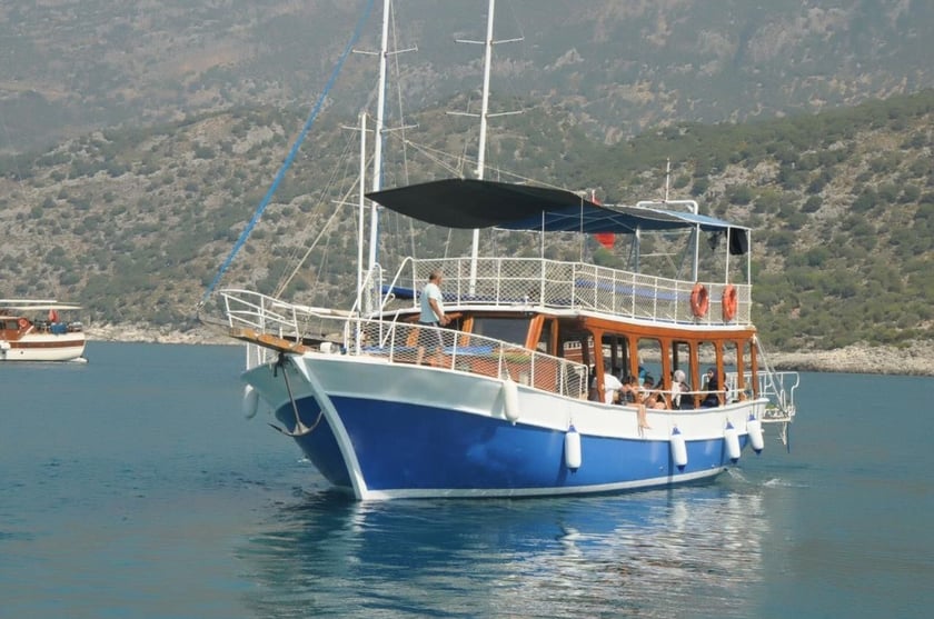 Kekova Gulet   Invités 45  17 m Numéro de l'annonce: #10394 2