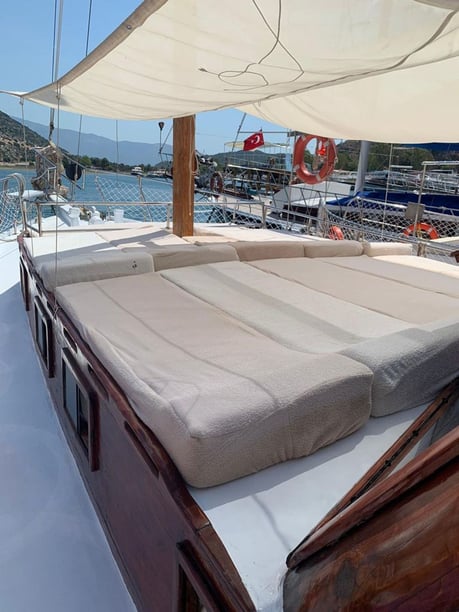 Demre Gulet 3 cabin 6 berths 6 guests 16 m Listing Number: #10404 3