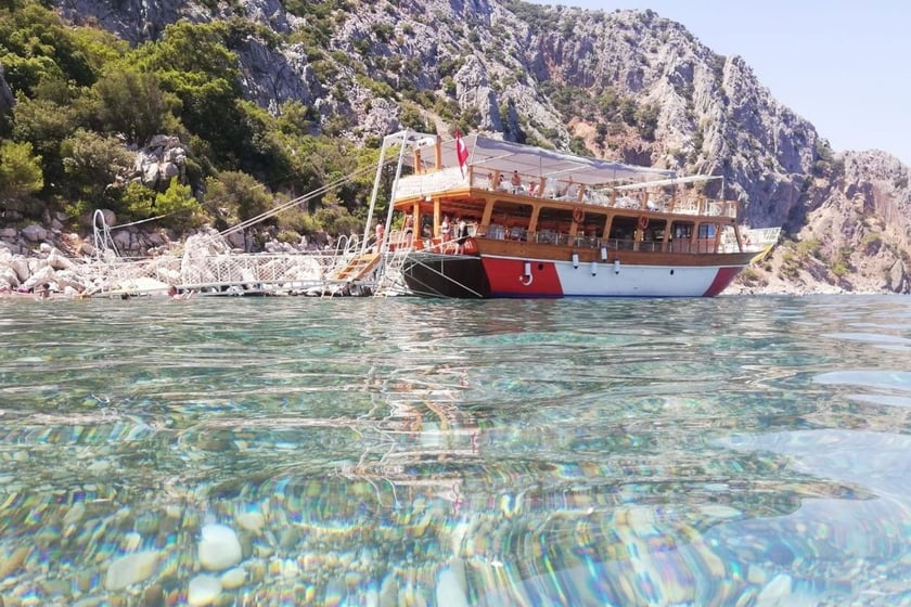 Antalya Gulet   80 guests 24 m Listing Number: #10465 5