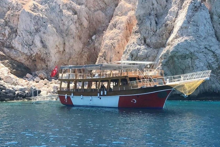 Antalya Gulet   80 guests 24 m Listing Number: #10465