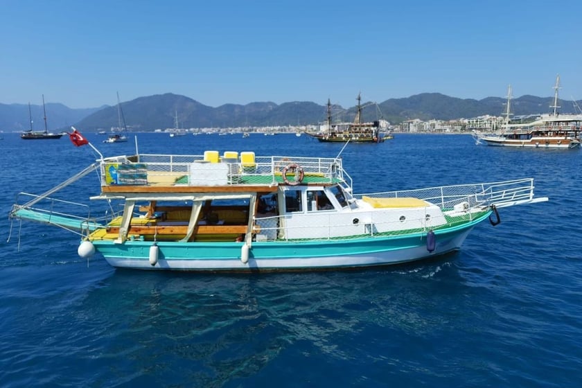 Marmaris Gulet   Seyir 8 kişi 13 m İlan No: #10484