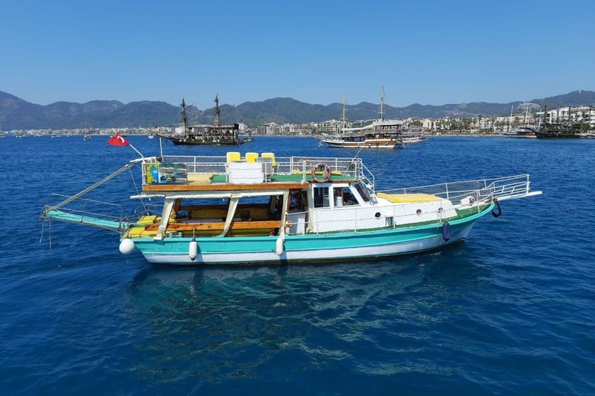 Marmaris Gulet   Seyir 8 kişi 13 m İlan No: #10484 2