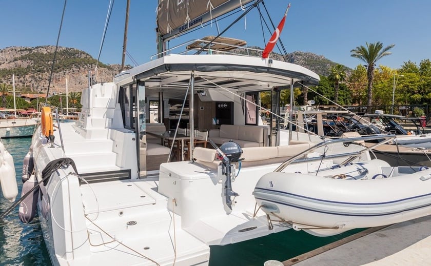 Gocek Catamaran 3 cabin 8 berths 8 guests 12.85 m Listing Number: #10521 2