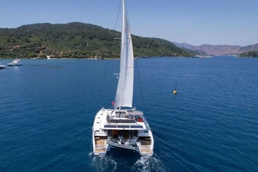 Marmaris Catamarano cabina 5  cuccette 10  10  ospiti 13.45 m Numero dell'inserzione: #10642 2