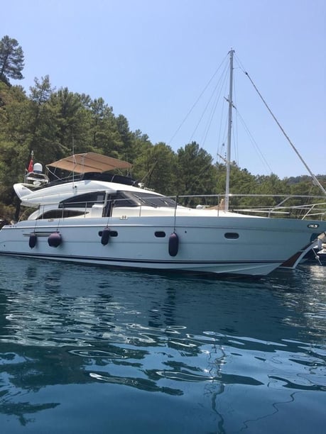 Antalya Motoryat 3 kabin Konaklama 6 kişi Seyir 12 kişi 19 m İlan No: #10681