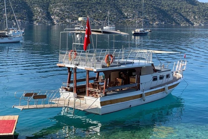 Kekova Gulet   12 guests 11.5 m Listing Number: #10743