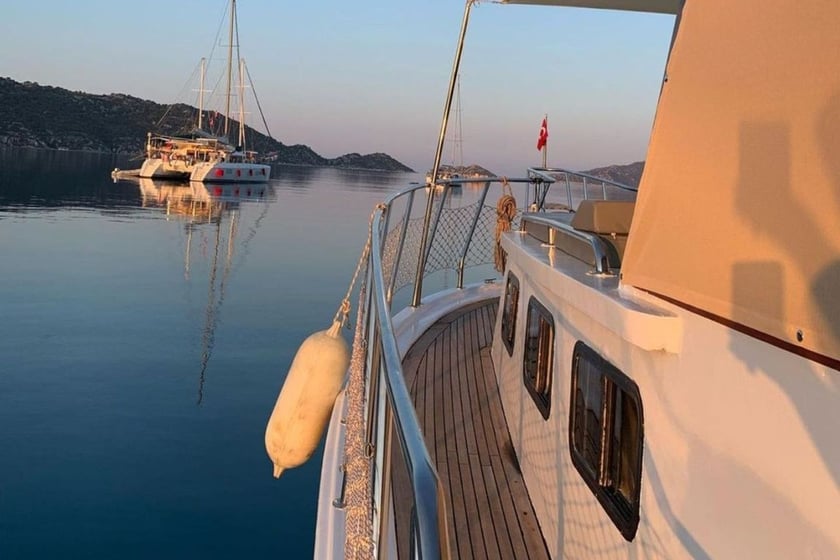 Kekova Gulet   12 guests 11.5 m Listing Number: #10743 2