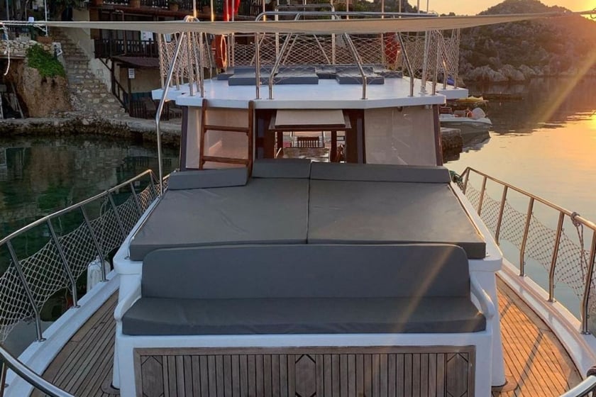 Kekova Gulet   12 guests 11.5 m Listing Number: #10743 3