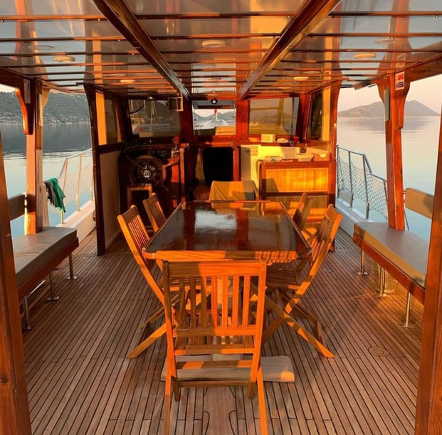 Kekova Gulet   12 guests 11.5 m Listing Number: #10743 4