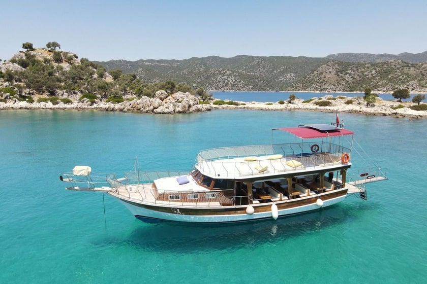 Kekova Gulet   Invités 32  14.5 m Numéro de l'annonce: #10813