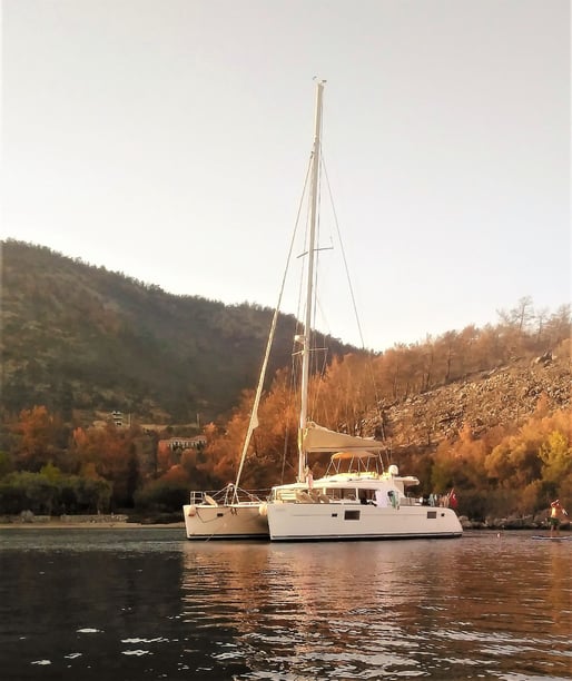 Bodrum Catamarano cabina 3  cuccette 8  8  ospiti 13.7 m Numero dell'inserzione: #10854 3