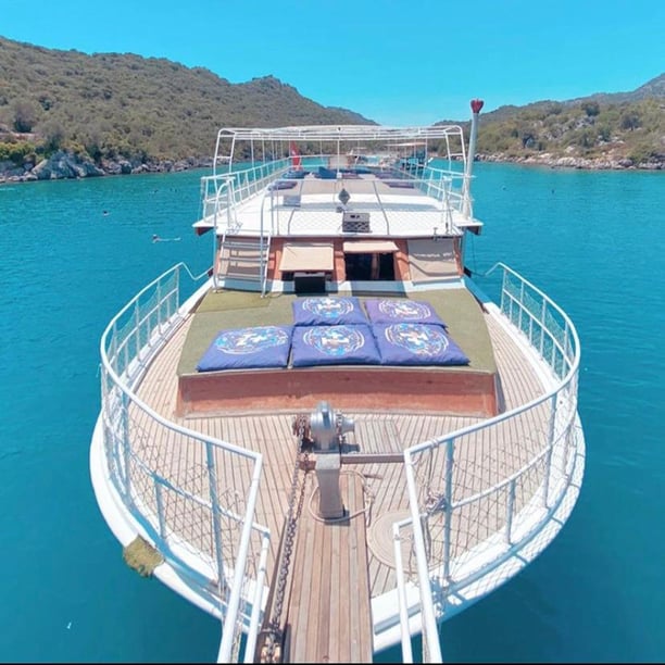 Demre Gulet   90 guests 23.9 m Listing Number: #10858 2