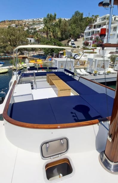 Bodrum Yate a motor Cabina 2  3  literas 10  invitados 14.8 m Número de anuncio: #10976 5