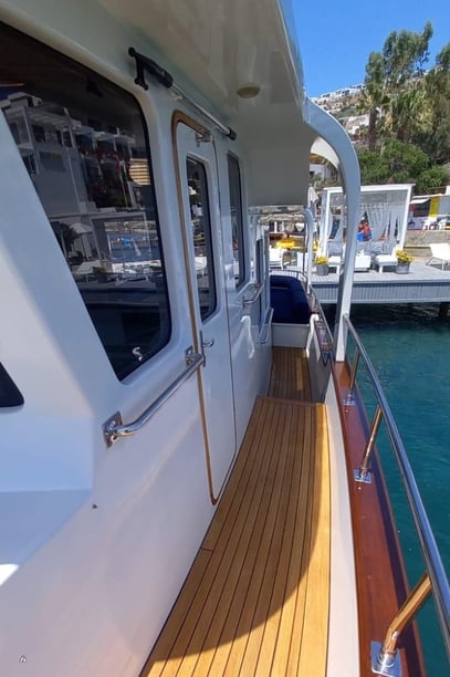 Bodrum Yate a motor Cabina 2  3  literas 10  invitados 14.8 m Número de anuncio: #10976 4