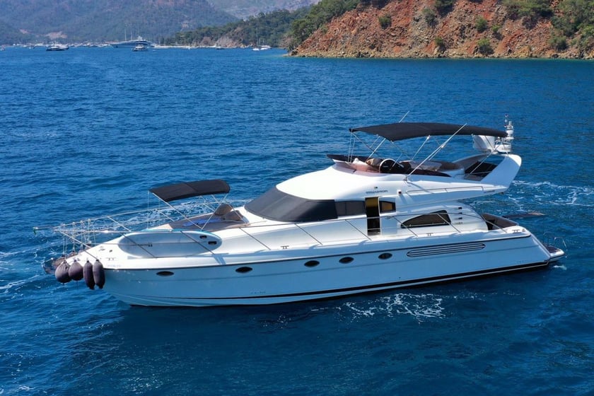 Gocek Yacht à moteur Cabine 3  Couchettes 6  Invités 6  17 m Numéro de l'annonce: #11000 5