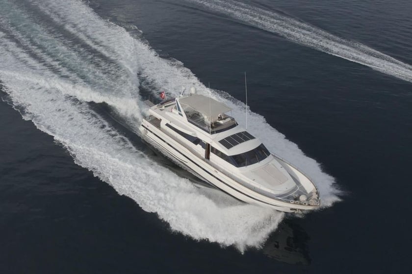 Göcek Yacht a motore cabina 4  cuccette 8  8  ospiti 26 m Numero dell'inserzione: #11009 2