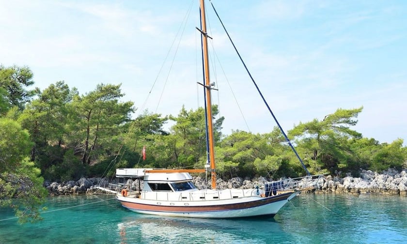 Ayvalik Gulet 3 cabin 6 berths 15 guests 18 m Listing Number: #11183