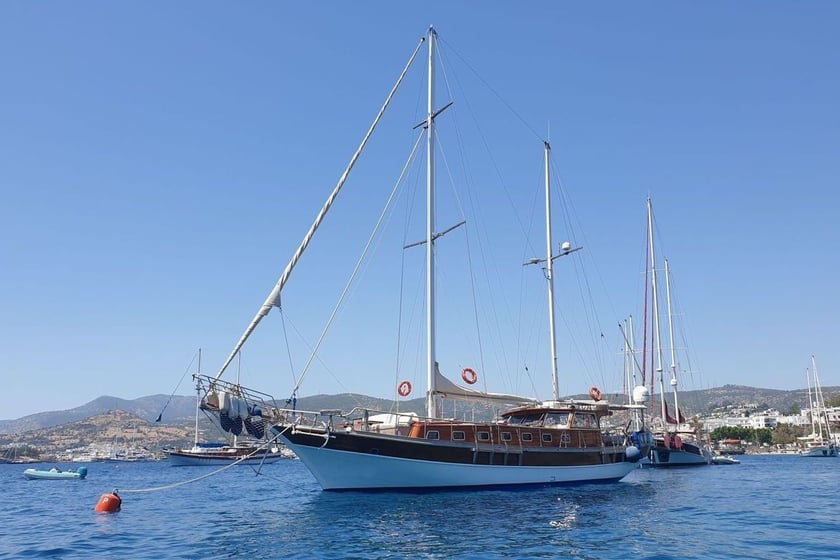 Bodrum Caicco cabina 3  cuccette 6  6  ospiti 18 m Numero dell'inserzione: #11215