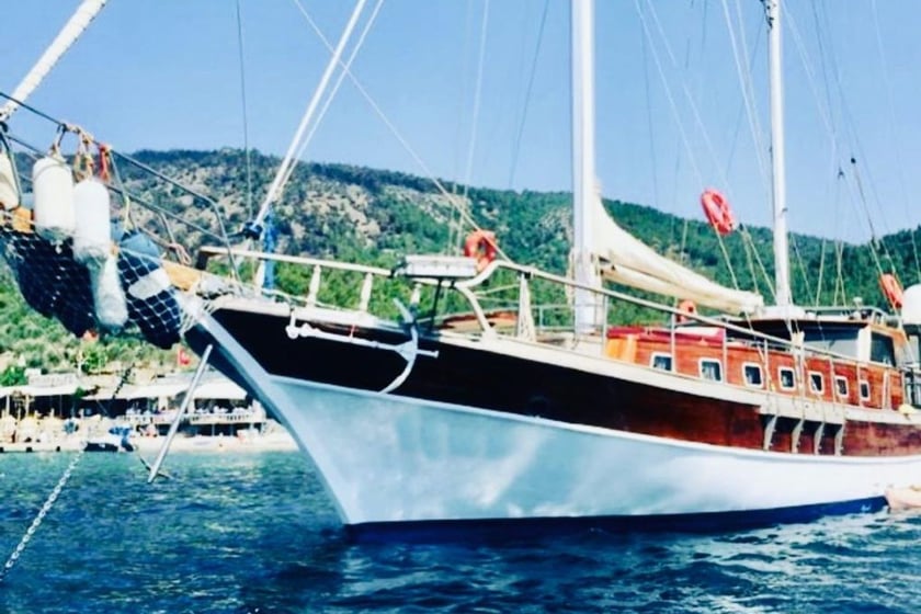 Bodrum Caicco cabina 3  cuccette 6  6  ospiti 18 m Numero dell'inserzione: #11215 3