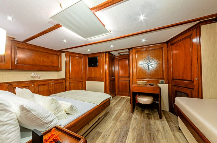 Marmaris Gulet Cabine 4  8  slaapplaatsen 8  gasten 28 m Lijstnummer: #12048 5