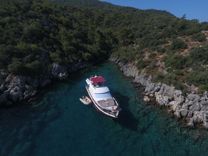 Fethiye Motorjacht Cabine 3  6  slaapplaatsen 6  gasten 17.5 m Lijstnummer: #12056 4