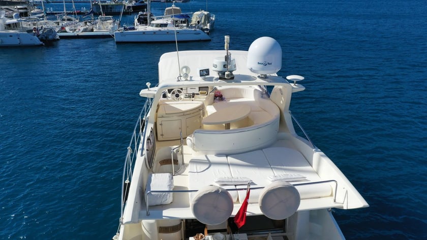 Marmaris Motor Yacht 3 cabin 6 berths 10 guests 18 m Listing Number: #12120 4