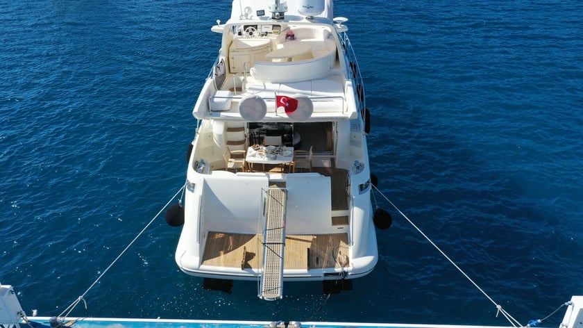 Marmaris Motor Yacht 3 cabin 6 berths 10 guests 18 m Listing Number: #12120 2