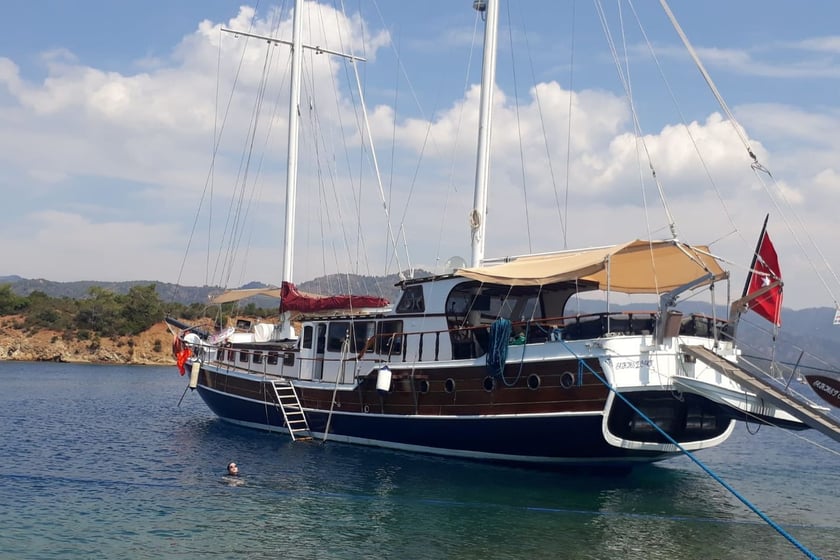 Marmaris Gulet Cabine 7  14  slaapplaatsen 14  gasten 24 m Lijstnummer: #12178