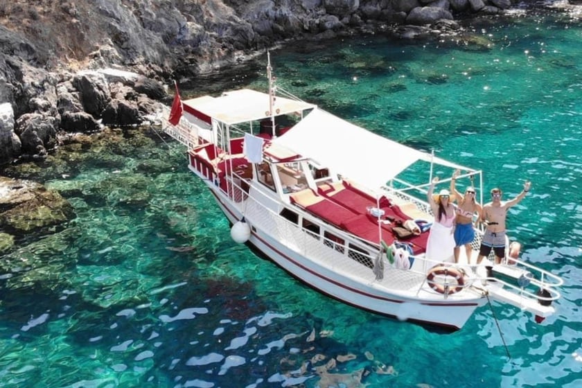 Fethiye Gulet 1 cabin  10 guests 12 m Listing Number: #12236