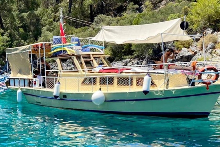 Fethiye Gulet 1 cabin  10 guests 12 m Listing Number: #12236 2