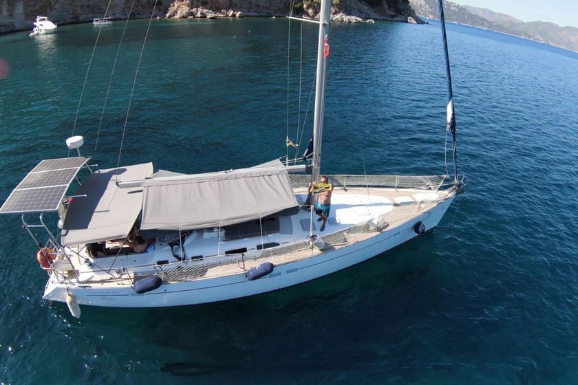 Marmaris Yelkenli 3 kabin Konaklama 6 kişi Seyir 6 kişi 15 m İlan No: #12265 2