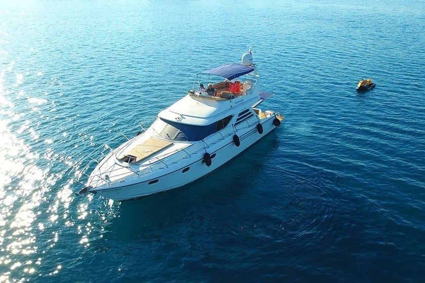 Antalya Yate a motor Cabina 6  8  literas 6  invitados 17 m Número de anuncio: #12266 3