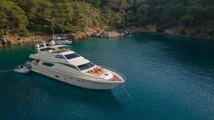 Kekova Motoryacht 3 Kabine 6 Liegeplätze 6 Gäste 25 m Nummer des Inserats: #12277 5