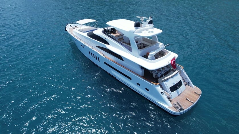 Antalya Motoryacht 4 Kabine 8 Liegeplätze 12 Gäste 30 m Nummer des Inserats: #12300 2