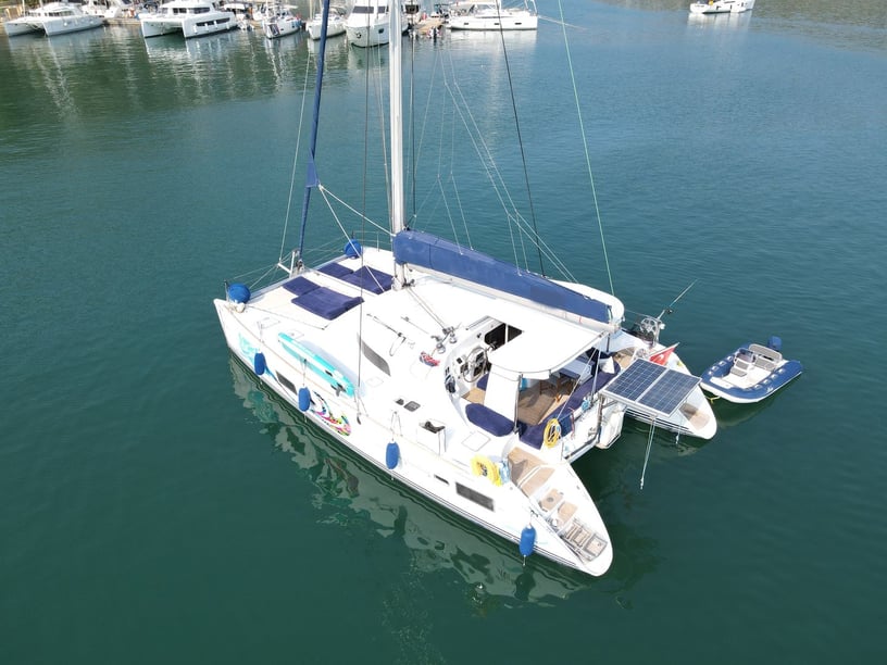 Fethiye Catamaran 4 cabin 8 berths 8 guests 13 m Listing Number: #12327 4