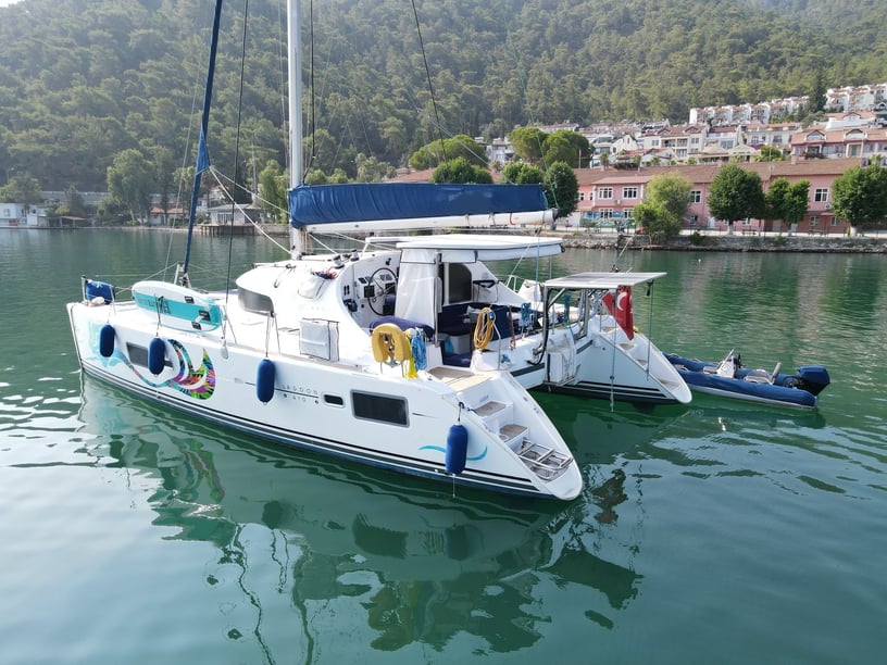 Fethiye Catamaran 4 cabin 8 berths 8 guests 13 m Listing Number: #12327 3