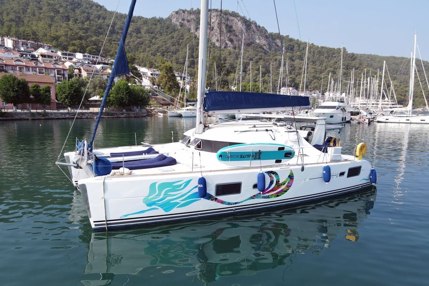 Fethiye Catamaran 4 cabin 8 berths 8 guests 13 m Listing Number: #12327